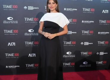 Gorgeous @sara__murad hosting yesterday’s #time100 Impact Awards AI and looked flawless ✨️