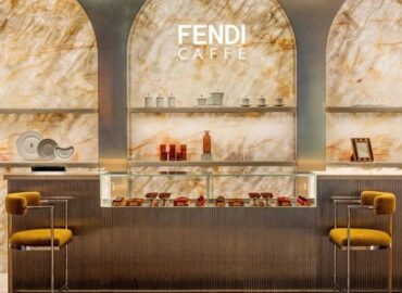 Indulge in the ultimate luxury lifestyle at the new Fendi Caffe in Kuwait at the Aenues Mall.