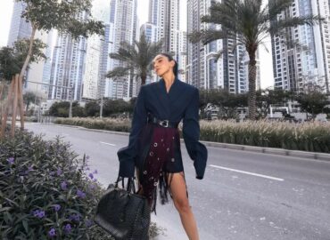 It’s a prada moment with the stunning Egyptian actress Salma Abu Deif, and we are just loving the vibes!