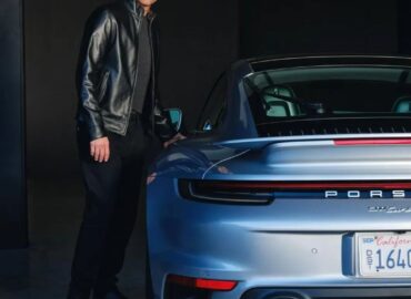 Embodying luxury and style with Patrick Dempsey in Porsche Design.