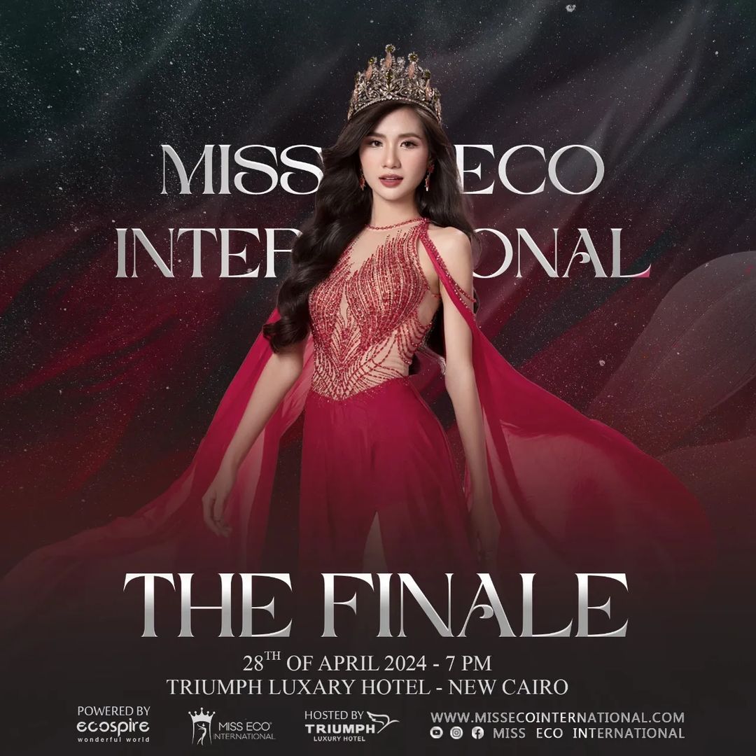 Who will take on the responsibility to make a difference and save our planet as the next Miss Eco International?