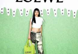 Radiant as the desert sun, Egyptian beauty Salma Abu Deif graced the Loewe event in Dubai, mesmerizing all with her undeniable charm.