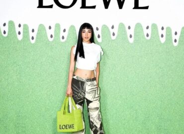 Radiant as the desert sun, Egyptian beauty Salma Abu Deif graced the Loewe event in Dubai, mesmerizing all with her undeniable charm.