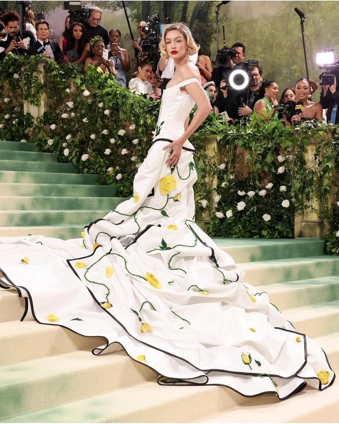 Step into the enchanting ‘Garden of Time’ at the Met Gala 2024, where fashion blooms with romance and whimsy. 