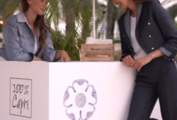 An exclusive preview by @100capri_uae ,The Italian masters of sustainable linen have arrived in Dubai! Experience the exquisite style and collection firsthand! 🇮🇹