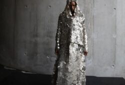 Every stitch tells a story: ‘What Should Have Been Home’ by @nazzalstudio showcases the resilience and artistry of Palestinian women, with 10,000 hand-sewn coins weaving a tapestry of culture and hope.