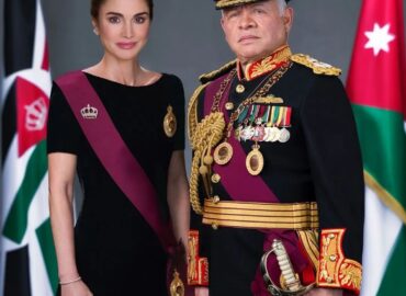 A celebration of his Majesty’s Silver Jubilee marking 25 years since King Abdullah || ascended the throne.A beautiful portrait has been released of The King and Queen of Jordan.
