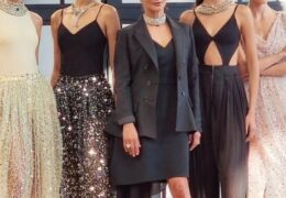 This week, Saudi model Amira Al-Zuhair graced the runway at Louis Vuitton’s prestigious high jewelry show in Saint-Tropez. The collection, Louis Vuitton’s sixth high jewelry line, was masterfully crafted by the label’s artistic director of jewelry and watches, Francesca Amfitheatrof, showcasing exquisite designs that epitomize luxury and sophistication.