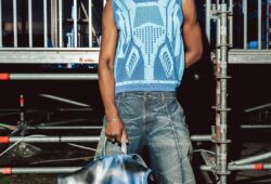 Exclusive !! Domenico Formichetti unveiled his latest collection, “Holy Motor,” at Milan Fashion Week Men’s on June 15, 2024. Staying true to his rebellious nature, Formichetti presented his creations in situ, making sure each look served as a bold statement. The Spring/Summer 2025 collection, inspired by the heart as the ultimate engine of life and passion, embodies this theme throughout its designs.