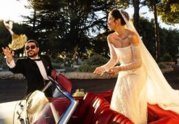 Congratulations to the stunning newlyweds, Daniella Rahme and Nassif Zeytoun! Wishing you a lifetime of love and happiness together.