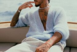 Lewis Hamilton, the iconic Formula 1 champion, has been named the new ambassador for Dior’s men’s collection, merging high fashion with high-speed elegance.