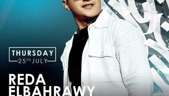 Don’t miss Reda Elbahrawy’s first-ever performance at Greeka North Coast! Join us for an unforgettable night of music and amazing vibes!