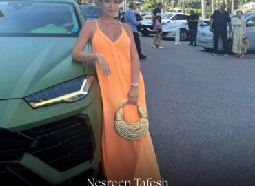 Radiating summer vibes in Monte Carlo! Nesreen Tafesh is the epitome of relaxed and radiant, embracing the beauty of the season.