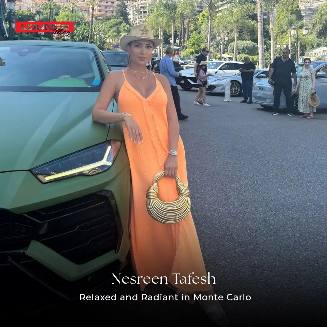 Radiating summer vibes in Monte Carlo! Nesreen Tafesh is the epitome of relaxed and radiant, embracing the beauty of the season.