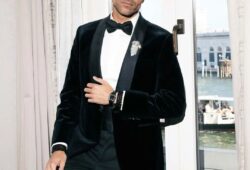 @moalturki stole the spotlight on the Venice Film Festival Red Carpet, looking sharp and effortlessly stylish!