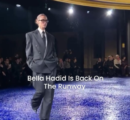 Bella Hadid made a powerful statement on the YSL runway yesterday at Paris Fashion Week. She wore an 80s-inspired business silhouette, characterized by layered suits that embodied both structure and femininity. This look, part of Anthony Vaccarello’s SS25 collection, paid homage to Yves Saint Laurent’s signature style, blending loose, oversized tailoring with sleek, modern sophistication.