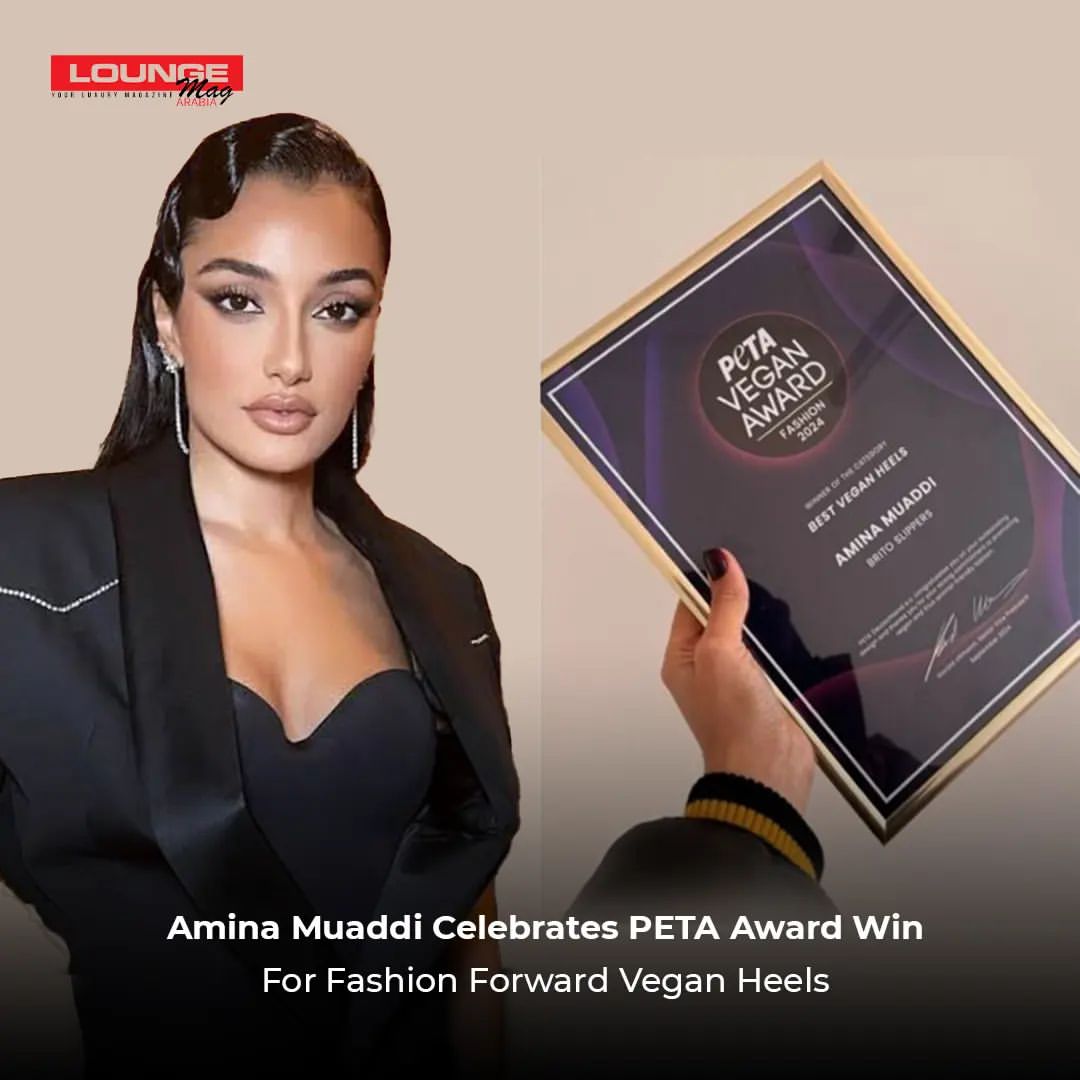 Jordanian-Romanian luxury shoe designer Amina Muaddi recently took to Instagram to celebrate her victory at the 2024 PETA Vegan Awards. Muaddi was honored with the Best Vegan Heels award in the Fashion category for her chic Brito Slipper heels, crafted from plexiglass and TPU.