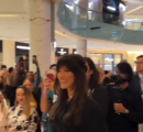 Bella Hadid delighted fans in Dubai on Tuesday with an unexpected appearance at Dubai Mall. She joined Chopard’s creative director, Caroline Scheufele, for a ribbon-cutting ceremony before entering the boutique to connect with industry insiders and clients.