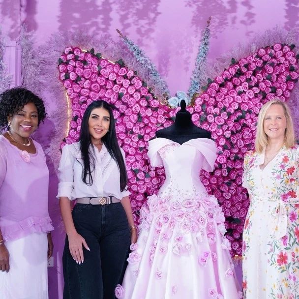 Blooming Strength: King’s College Hospital Dubai Joins Designer Manal Ajaj for a Heartfelt Breast Cancer Awareness Campaign!