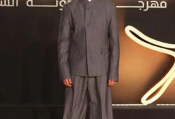 Ahmed Malek closing #ElGounaFilmFestival in true style, all suited up in Dior! Bringing elegance and charisma to the red carpet with that unmistakable flair. A perfect ending to an unforgettable festival!