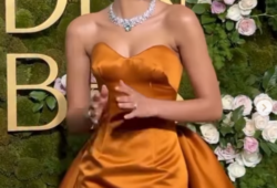 Golden moments at the #GoldenGlobes! Zendaya stunned in timeless elegance, Nicole Kidman exuded classic glamour, and Zoë Kravitz brought sleek sophistication to the red carpet. Which look was your favorite?