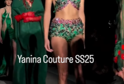 A vision of grace and nostalgia—YANINA Couture’s SS25 collection is a tribute to the beauty of dreams and the elegance of timeless design. Infused with the warmth of cherished memories, each creation captures the essence of confidence, femininity, and individuality. With signature silhouettes and impeccable craftsmanship, this season’s muse is forever radiant, wherever life takes her.