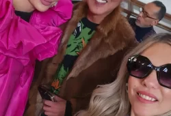 Moments before #GeorgesHobeika show in Paris !