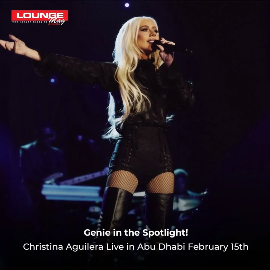 Next month is set to dazzle as the legendary American pop icon, Christina Aguilera, takes the stage at Saadiyat Island in Abu Dhabi on February 15. Performing her iconic hits, this highly anticipated event is a must-attend, and we are definitely adding it to our calendar! Don’t miss the chance to witness an unforgettable night with this powerhouse performer.