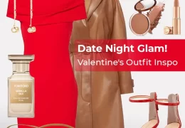 From dazzling Valentin accessories to chic a chic Bottega Veneta piece, our Valentine’s outfit inspo is all about making a statement. Pair the perfect look with beauty must-haves from Charlotte Tilbury and YSL, adding that irresistible glow and bold elegance. Whether it’s a nude lip color or a touch of shimmer, this is your sign to embrace the glam and make it a night to remember!