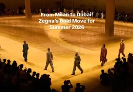Zegna Redefines Tradition with a Summer 2026 Showcase in Dubai!