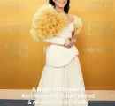 At a dazzling evening of style and sophistication, Saudi designer Mohammed Ashi dressed US actress Ali Ahn, star of Netflix’s The Diplomat, in a stunning cream sculptural ensemble from his Paris-based haute couture label, Ashi Studio. The elegant design perfectly captured Ashi’s signature artistry and craftsmanship.