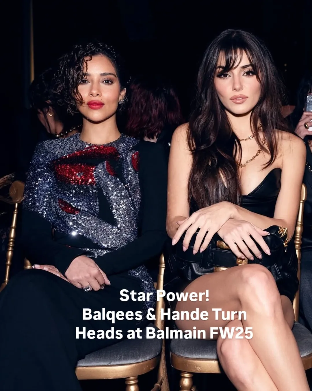 Balmain FW25 was a spectacle of style and sophistication! Loved the collection’s bold elegance and craftsmanship, perfectly complemented by a star-studded front row. Paris fashion at its finest!