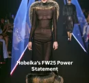 One of the standout RTW collections this season—bravo! A fierce yet refined take on power dressing, where every piece tells a story of confidence and allure. From the embroidered panther-print dress to the fur-backed jacket, each look is a statement in strength and sophistication.A seamless transition from day to night, channeling the bold energy of the 2000s with a modern edge.