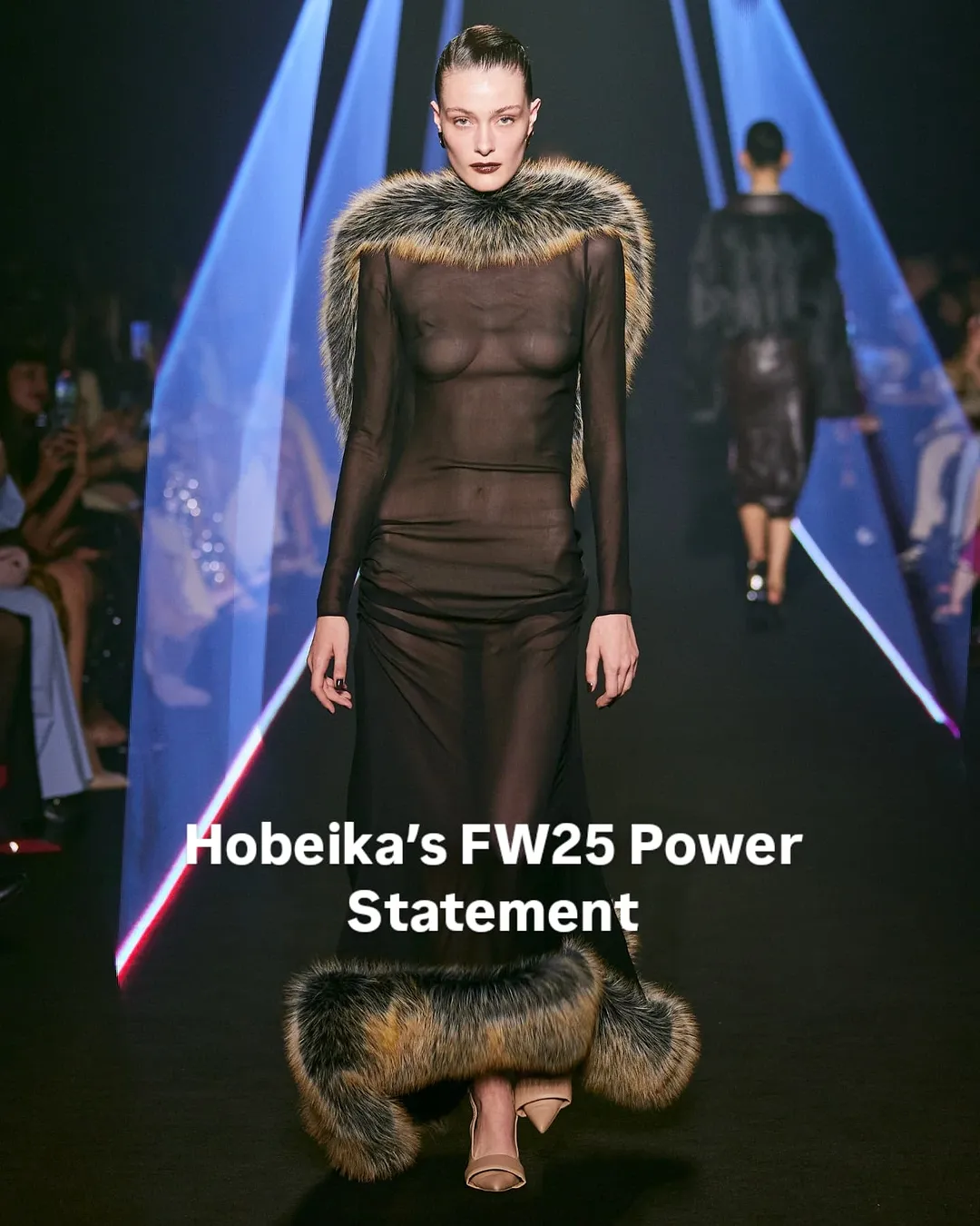 One of the standout RTW collections this season—bravo! A fierce yet refined take on power dressing, where every piece tells a story of confidence and allure. From the embroidered panther-print dress to the fur-backed jacket, each look is a statement in strength and sophistication.A seamless transition from day to night, channeling the bold energy of the 2000s with a modern edge.