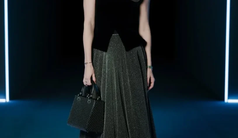Parisian elegance meets Dior’s timeless allure! Razane Jammal stuns at Dior’s show in Paris, embodying grace, style, and effortless sophistication.