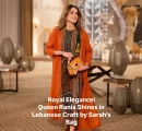 Royal elegance meets Lebanese artistry!  Queen Rania stuns in a timeless ensemble by Sarah’s Bag—a true celebration of heritage and craftsmanship.