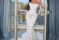 Lebanese Elegance Takes Center Stage: Nadine Njeim at Cannes 2025