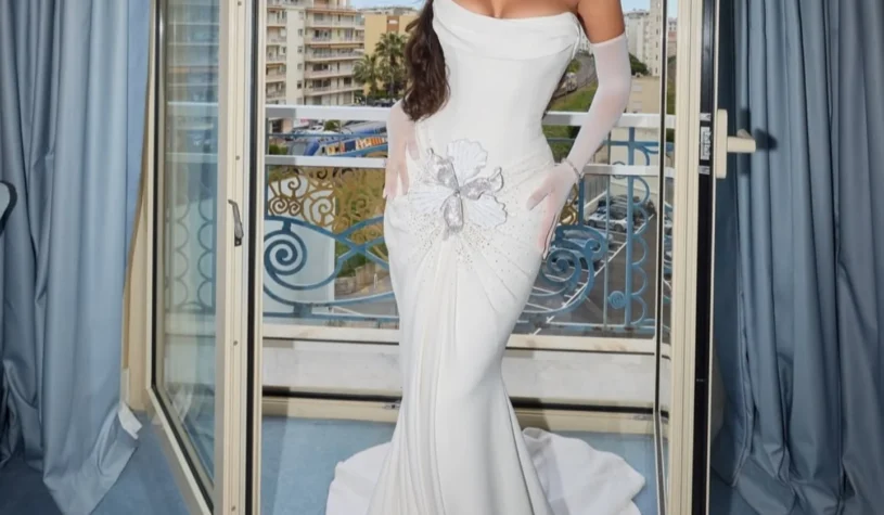 Lebanese Elegance Takes Center Stage: Nadine Njeim at Cannes 2025