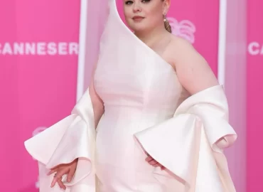 Irish actress Nicola Coughlan is turning fashion into a force for good .