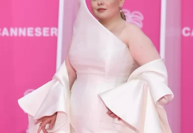 Irish actress Nicola Coughlan is turning fashion into a force for good .