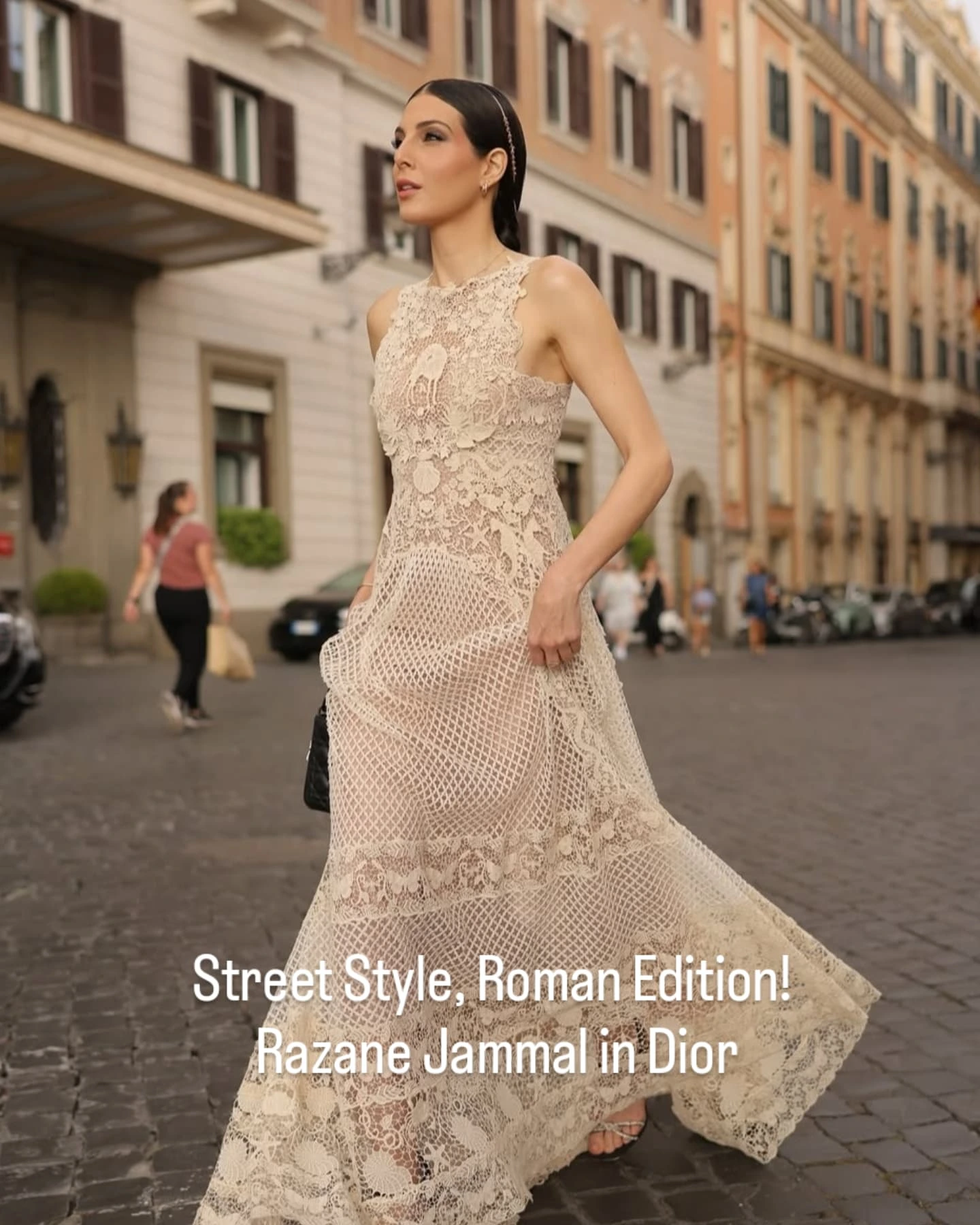 Roman streets, Dior dreams.