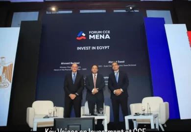 At this weekend’s CCE MENA Forum 2025 held at Sofitel Cairo Downtown, Ahmed Saad, Eng. Mahmoud Sofrata, and Ahmed Bedewi took the stage for a dynamic panel on Investing in Egypt. From opportunity to strategy, the conversation spotlighted the country’s evolving investment landscape and its rising role on the regional economic map.