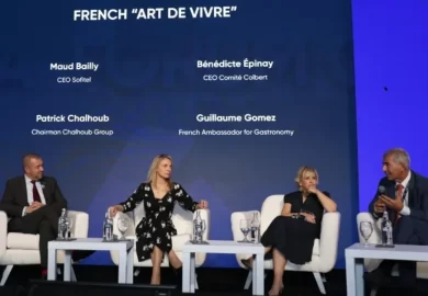 At this past weekend’s CCE MENA Forum 2025 in Cairo, a standout plenary brought together Maud Bailly (Sofitel), Bénédicte Épinay (Comité Colbert), Patrick Chalhoub (Chalhoub Group), and Guillaume Gomez, French Ambassador for Gastronomy — to celebrate and explore the timeless appeal of the French art de vivre.From gastronomy and luxury to hospitality and craftsmanship, the session highlighted how French know-how continues to inspire and connect cultures across the Mediterranean and beyond.