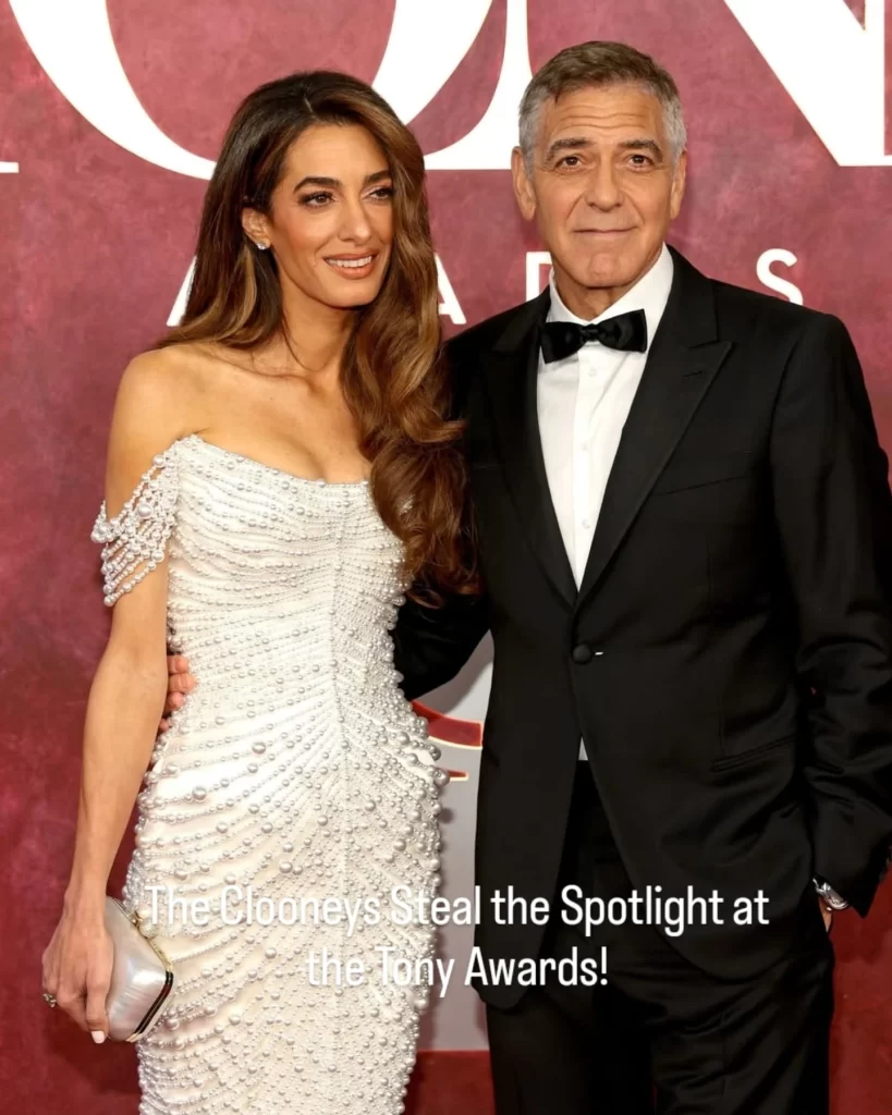 Still not over that George & Amal Clooney moment at the Tony Awards