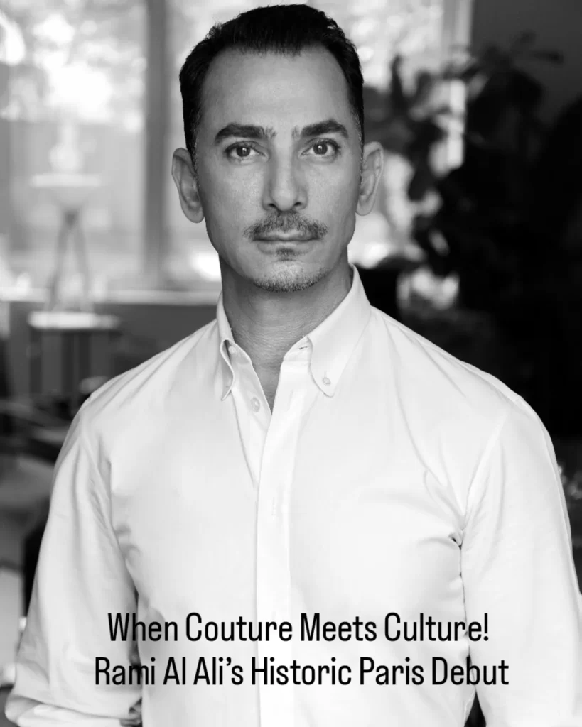 Rami Al Ali Joins the Official Haute Couture Calendar