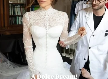 A Gown, A Glamour, A Forever: Lauren Sánchez Weds in Dolce & Gabbana Elegance