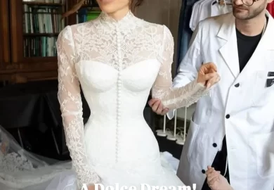 A Gown, A Glamour, A Forever: Lauren Sánchez Weds in Dolce & Gabbana Elegance
