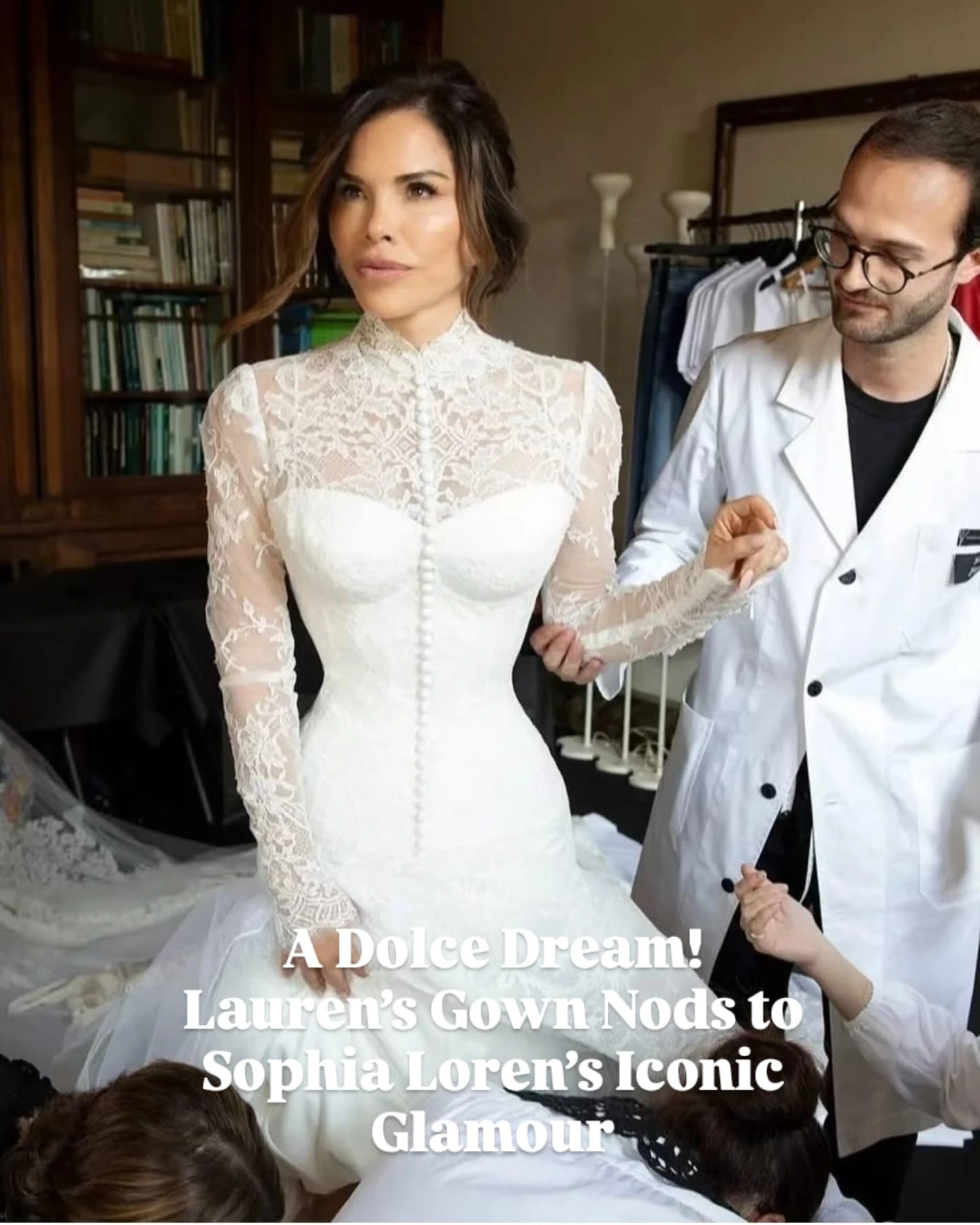 A Gown, A Glamour, A Forever: Lauren Sánchez Weds in Dolce & Gabbana Elegance