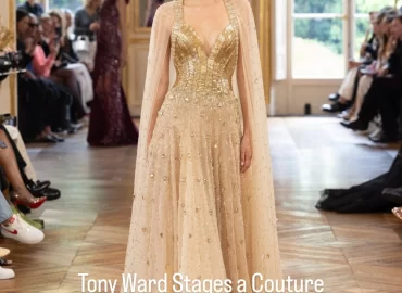 Tony Ward Couture FW25/26: Where Masquerade Meets Modern Majesty