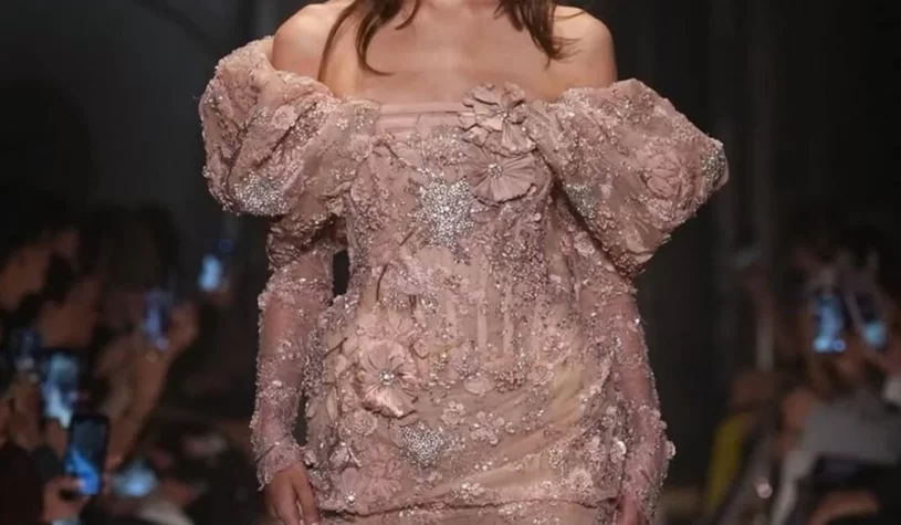 A regal affair, embroidered in elegance